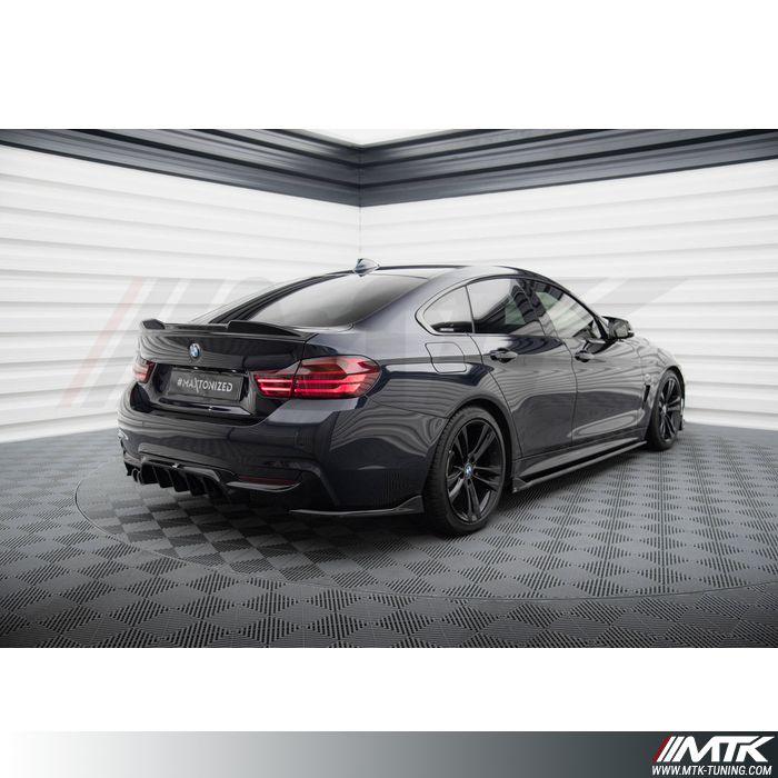 Lames latérales arrière Maxton V1 BMW Serie 4 F36 Pack-M Gran Coupé 2014-2021
